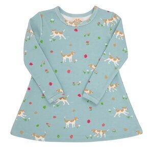 TBBC Beaufort bonnet Polly Play Dress Low Country Hound sz 5 pima